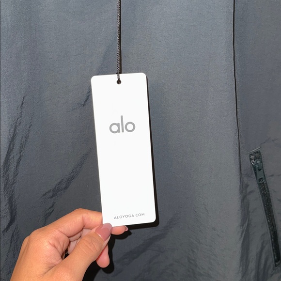 Light Weight Takeaway Track Pullover  limited  color charcoal green (sold out - Picture 9 of 11